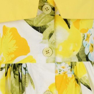 Rachel Riley Rachel RileyGirls Yellow Lemon Print Sun Dress
