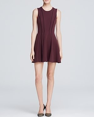 Autograph Addison Dress - Hazed Seamed Fit and Flare
