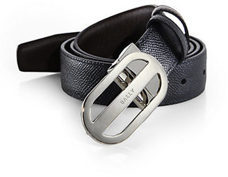 Bally Rounded Buckle Belt
