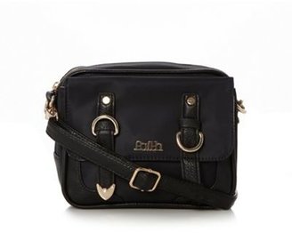 Faith Black nylon mini cross body bag