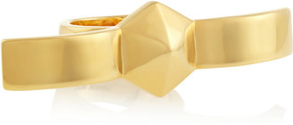 Eddie Borgo Paradox gold-plated knuckle ring