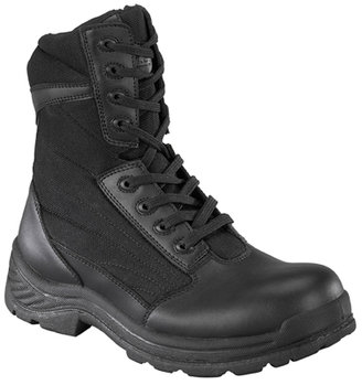 Converse Knapp K8865 8" Black Tactical Boot, Soft Toe, Side Zipper Boots