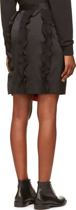 Undercover Black Multi Plaid Skirt