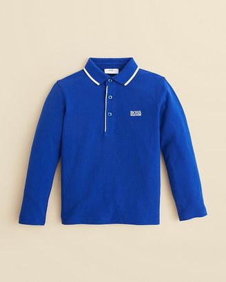 HUGO BOSS Boys' Pique Polo Shirt - Sizes 4-6