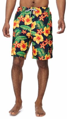 Mantaray - Multi-Coloured Floral Swim Shorts