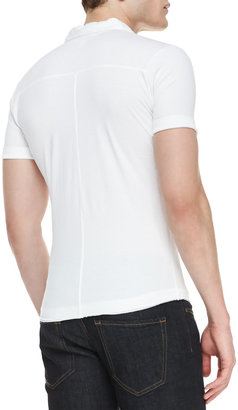 Diesel T. Maya Jersey Polo Shirt, White