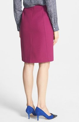Halogen Seamed Pencil Skirt (Regular & Petite)