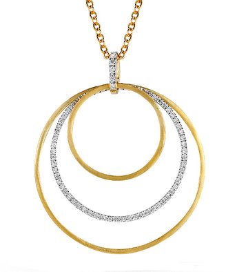 Reiss I.Reiss Gallery Diamond Triple Circle Pendant Necklace