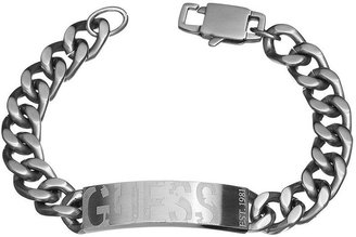 Guess Stainless Steel Identity Mens Bracelet