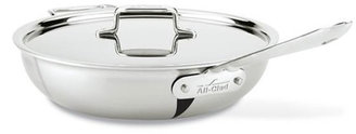 All-Clad d5 Brushed Stainless 4-qt. Saute Pan with Lid