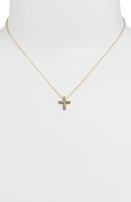 Judith Jack Reversible Pavé Cross Pendant Necklace