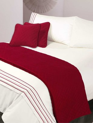 Hotel Collection Luxury Pearl Embroidery king duvet cover set cherry
