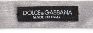 Dolce & Gabbana Silk-Satin Bow Tie