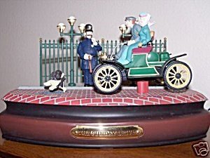 The Sunday Drive Enesco An Illuminated Deluxe Action Musical 1988 M. Gilmore # 562424 Limited Edition