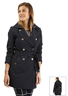 Nautica Double Breasted Trench Coat