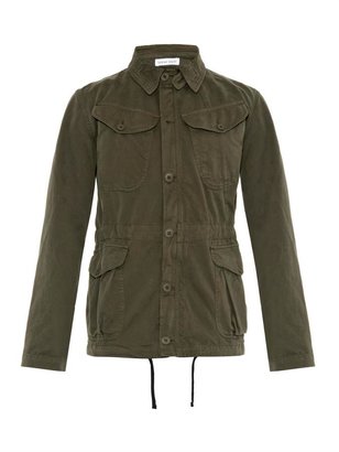 Tomas Maier Cotton-gabardine field jacket