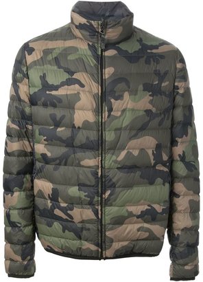 Valentino camouflage padded jacket