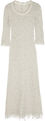 Etoile Isabel Marant Jagger crochet-knit cotton-blend dress
