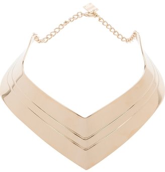 Borbonese metal plate necklace