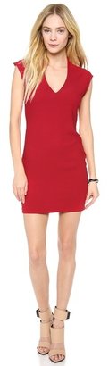 Rory Beca Spivey Low V Neck Fitted Dress
