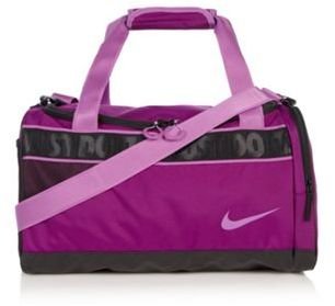 Nike Purple canvas gym bag