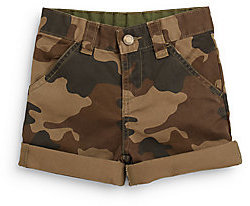 Woolrich Toddler's & Little Boy's Camouflage Rolled Shorts