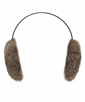 Yves Salomon Rabbit Fur Ear Muffs