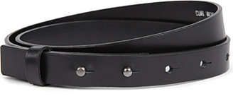 Joseph One line leather belt