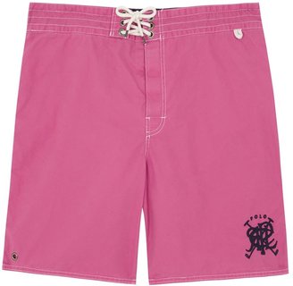 Polo Ralph Lauren Pink cotton blend swim shorts