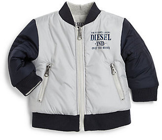 Diesel Infant's Reversible Baseball Jacket
