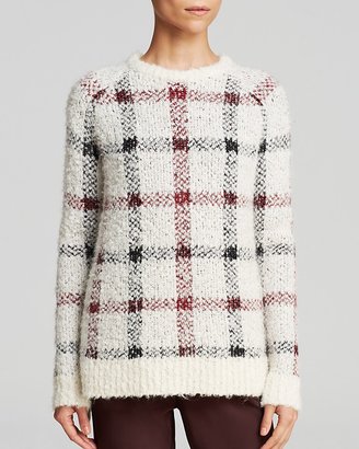 Theory Sweater - Innis Plaid Loryelle