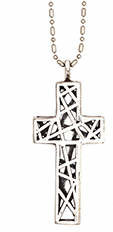 Low Luv x Erin Wasson BY ERIN WASSON Cage Cross Necklace