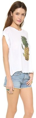 Wildfox Couture Pineapple Day Jagged Edge Tee