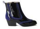 Vivienne Westwood Women's Harlow Patent Leather Chelsea Boots - Navy