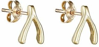 Jennifer Meyer Women's Wishbone Stud Earrings