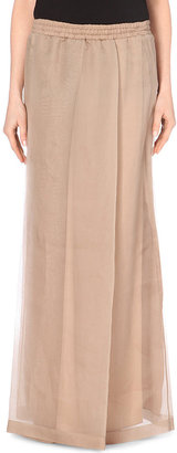 Brunello Cucinelli Voile Silk Maxi Skirt - for Women