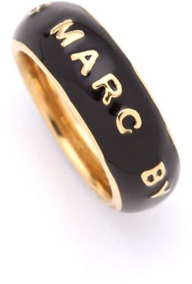 Marc by Marc Jacobs Logo Band Ring