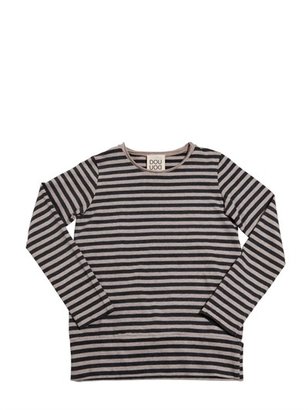 Douuod Striped Cotton T-Shirt