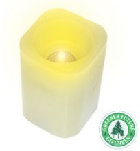 Nature Sound LED Wax Candle Sensations- 4 in, Vanilla Scented by Viatek