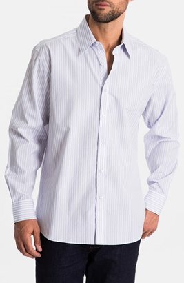 Zagiri Regular Fit Stripe Sport Shirt (Tall)