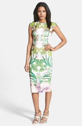 Ted Baker 'Jungle Orchid' Print Dress
