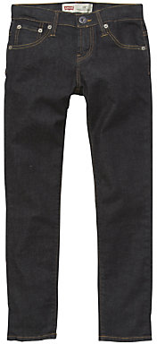 Levi's Boys' 520 Extreme Taper Fit Denim Jeans, Dark Blue