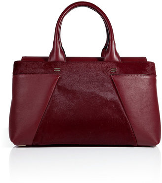 Roland Mouret Haircalf/Leather Tote