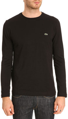 Lacoste TH2040 ML Black T-Shirt