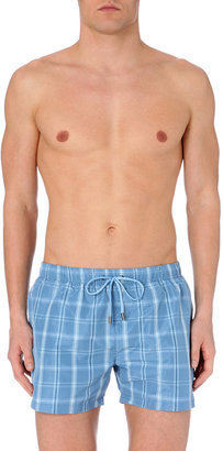 HUGO BOSS Checkered Swim Shorts - for Men