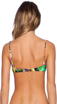 Milly Tropical Print Maxime Underwire Bikini Top