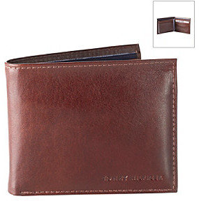 Tommy Hilfiger Men's Tan 'York' Passcase Leather Wallet