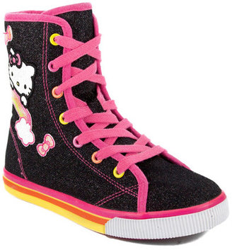Hello Kitty Rainbow High Top Sneaker (Little Kid)