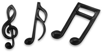 Bed Bath & Beyond Musical Notes Wall Plaques (Set of 3)