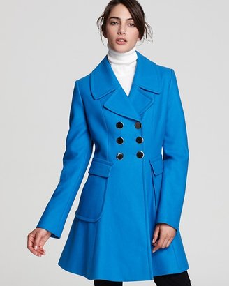 Laundry by Shelli Segal Laundry Double Breasted Skirted Coat